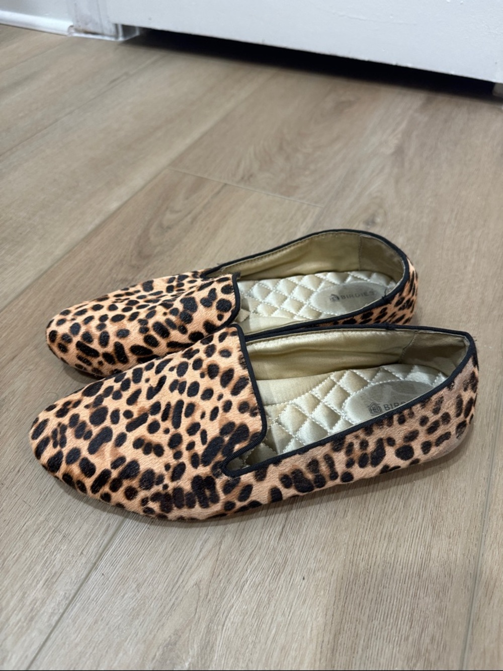 Birdies Leopard Print Slip-On Loafers - Women